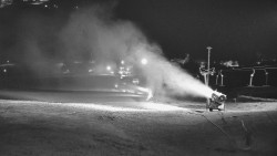 Horní část sjezdovky skiareálu Hlubočky