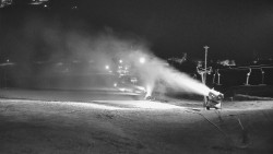 Horní část sjezdovky skiareálu Hlubočky