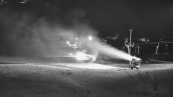 Horní část sjezdovky skiareálu Hlubočky