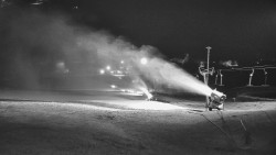 Horní část sjezdovky skiareálu Hlubočky