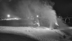 Horní část sjezdovky skiareálu Hlubočky