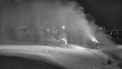 Horní část sjezdovky skiareálu Hlubočky