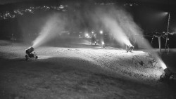 Horní část sjezdovky skiareálu Hlubočky