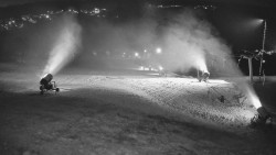 Horní část sjezdovky skiareálu Hlubočky