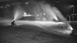 Horní část sjezdovky skiareálu Hlubočky