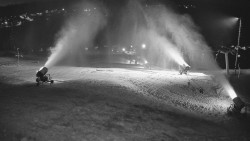 Horní část sjezdovky skiareálu Hlubočky