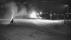 Horní část sjezdovky skiareálu Hlubočky