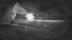 Horní část sjezdovky skiareálu Hlubočky