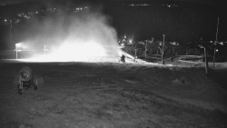 Horní část sjezdovky skiareálu Hlubočky