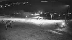 Horní část sjezdovky skiareálu Hlubočky