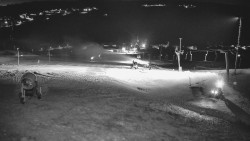 Horní část sjezdovky skiareálu Hlubočky