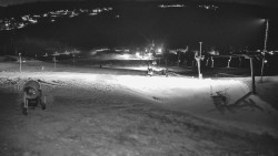 Horní část sjezdovky skiareálu Hlubočky