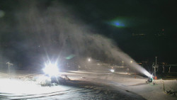 Horní část sjezdovky skiareálu Hlubočky