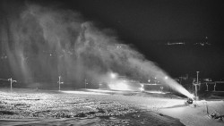 Horní část sjezdovky skiareálu Hlubočky