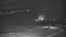 Horní část sjezdovky skiareálu Hlubočky