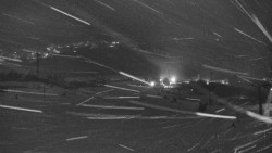 Horní část sjezdovky skiareálu Hlubočky