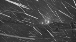 Horní část sjezdovky skiareálu Hlubočky