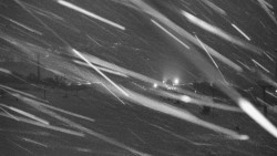 Horní část sjezdovky skiareálu Hlubočky