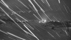 Horní část sjezdovky skiareálu Hlubočky