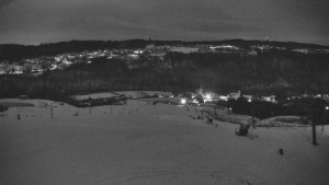 Skiareál Hlubočky - Horní část sjezdovky skiareálu Hlubočky - 2.1.2026 v 02:00 Skiareál Hlubočky - Horní část sjezdovky skiareálu Hlubočky - 2.1.2026 v 02:00