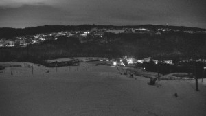 Skiareál Hlubočky - Horní část sjezdovky skiareálu Hlubočky - 2.1.2026 v 02:20 Skiareál Hlubočky - Horní část sjezdovky skiareálu Hlubočky - 2.1.2026 v 02:20