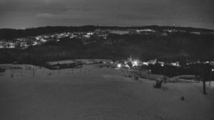 Skiareál Hlubočky - Horní část sjezdovky skiareálu Hlubočky - 2.1.2026 v 02:35 Skiareál Hlubočky - Horní část sjezdovky skiareálu Hlubočky - 2.1.2026 v 02:35