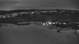 Skiareál Hlubočky - Horní část sjezdovky skiareálu Hlubočky - 2.1.2026 v 02:40 Skiareál Hlubočky - Horní část sjezdovky skiareálu Hlubočky - 2.1.2026 v 02:40