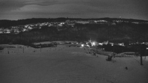 Skiareál Hlubočky - Horní část sjezdovky skiareálu Hlubočky - 2.1.2026 v 02:50 Skiareál Hlubočky - Horní část sjezdovky skiareálu Hlubočky - 2.1.2026 v 02:50