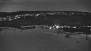 Skiareál Hlubočky - Horní část sjezdovky skiareálu Hlubočky - 2.1.2026 v 03:20 Skiareál Hlubočky - Horní část sjezdovky skiareálu Hlubočky - 2.1.2026 v 03:20