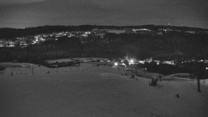 Skiareál Hlubočky - Horní část sjezdovky skiareálu Hlubočky - 2.1.2026 v 03:25 Skiareál Hlubočky - Horní část sjezdovky skiareálu Hlubočky - 2.1.2026 v 03:25