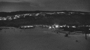 Skiareál Hlubočky - Horní část sjezdovky skiareálu Hlubočky - 2.1.2026 v 04:20 Skiareál Hlubočky - Horní část sjezdovky skiareálu Hlubočky - 2.1.2026 v 04:20