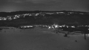 Skiareál Hlubočky - Horní část sjezdovky skiareálu Hlubočky - 2.1.2026 v 04:35 Skiareál Hlubočky - Horní část sjezdovky skiareálu Hlubočky - 2.1.2026 v 04:35