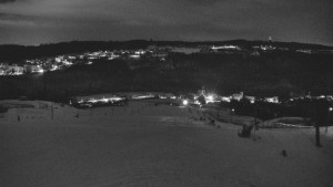 Skiareál Hlubočky - Horní část sjezdovky skiareálu Hlubočky - 2.1.2026 v 05:20 Skiareál Hlubočky - Horní část sjezdovky skiareálu Hlubočky - 2.1.2026 v 05:20