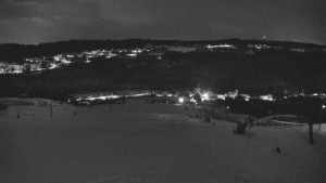 Skiareál Hlubočky - Horní část sjezdovky skiareálu Hlubočky - 2.1.2026 v 06:00 Skiareál Hlubočky - Horní část sjezdovky skiareálu Hlubočky - 2.1.2026 v 06:00