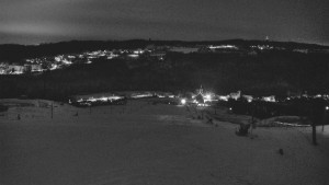 Skiareál Hlubočky - Horní část sjezdovky skiareálu Hlubočky - 2.1.2026 v 06:15 Skiareál Hlubočky - Horní část sjezdovky skiareálu Hlubočky - 2.1.2026 v 06:15