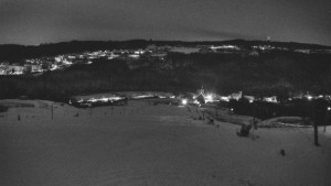 Skiareál Hlubočky - Horní část sjezdovky skiareálu Hlubočky - 2.1.2026 v 06:50 Skiareál Hlubočky - Horní část sjezdovky skiareálu Hlubočky - 2.1.2026 v 06:50