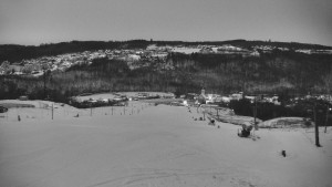 Skiareál Hlubočky - Horní část sjezdovky skiareálu Hlubočky - 2.1.2026 v 07:10 Skiareál Hlubočky - Horní část sjezdovky skiareálu Hlubočky - 2.1.2026 v 07:10