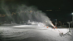 Horní část sjezdovky skiareálu Hlubočky