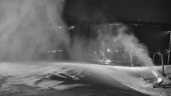 Horní část sjezdovky skiareálu Hlubočky