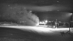 Horní část sjezdovky skiareálu Hlubočky