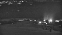 Horní část sjezdovky skiareálu Hlubočky