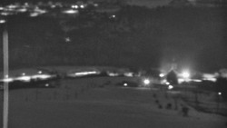 Horní část sjezdovky skiareálu Hlubočky