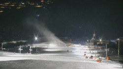 Horní část sjezdovky skiareálu Hlubočky