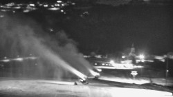 Horní část sjezdovky skiareálu Hlubočky