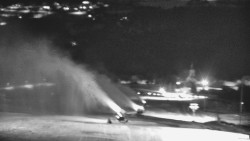 Horní část sjezdovky skiareálu Hlubočky