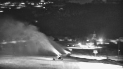 Horní část sjezdovky skiareálu Hlubočky