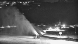 Horní část sjezdovky skiareálu Hlubočky