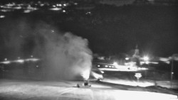 Horní část sjezdovky skiareálu Hlubočky