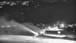 Horní část sjezdovky skiareálu Hlubočky