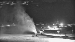 Horní část sjezdovky skiareálu Hlubočky